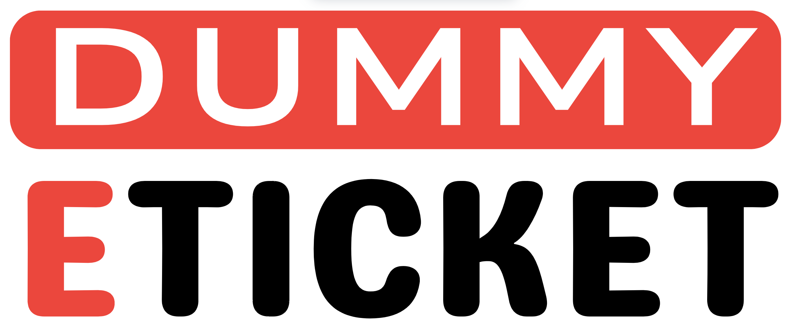 Dummy E-Ticket Logo